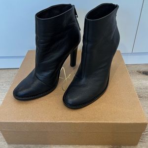 Joie Blayze Black Leather Boots